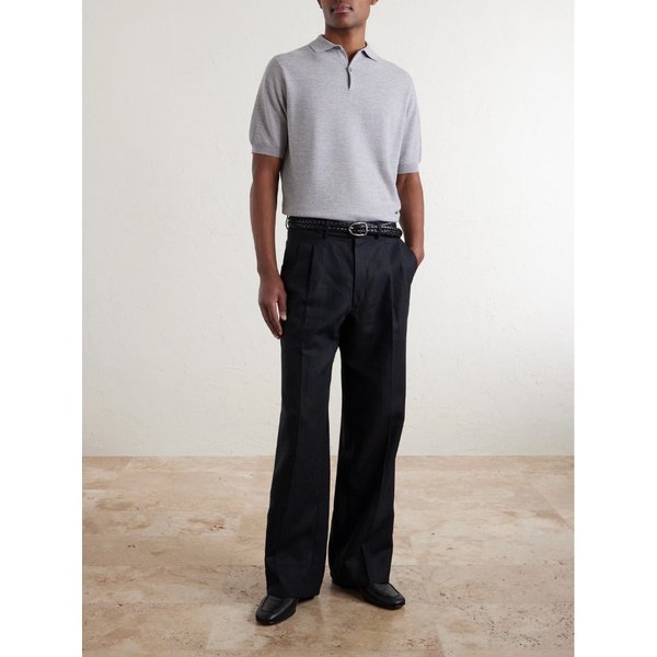 시그널 슬림핏 울 피케 폴로 티셔츠 46376663163073019