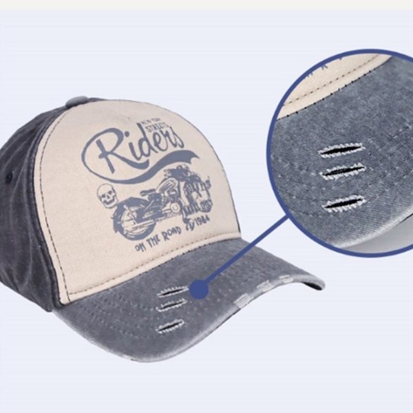 [옷자락] 남자 여자 빈티지 백오픈 볼캡 코튼 야구 모자