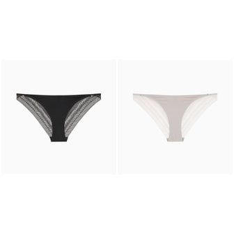 Calvin Klein Underwear 언더웨어 24SS 여성 미니멀리스트 레이스 비키니 2종 택 1(QF7549AD-UB1/K6B)