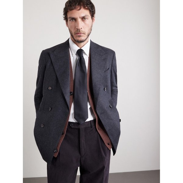 샤르베 실크 자카드 넥타이 46376663162965302