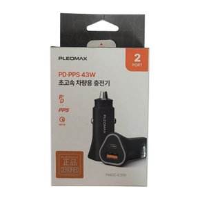 PLEOMAX PD 43W 급속 차량용충전기 PD + USB