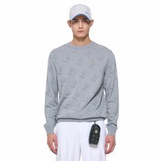 MEN LOGO BASIC FULLOVER_V11B3SR105_GY