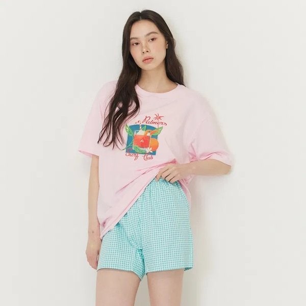 [부산점] 공용 썸머 그래픽 반팔 티셔츠 7LD5376