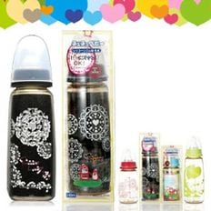 (쮸쮸베이비)엘레강스 젖병 240ml(Black)