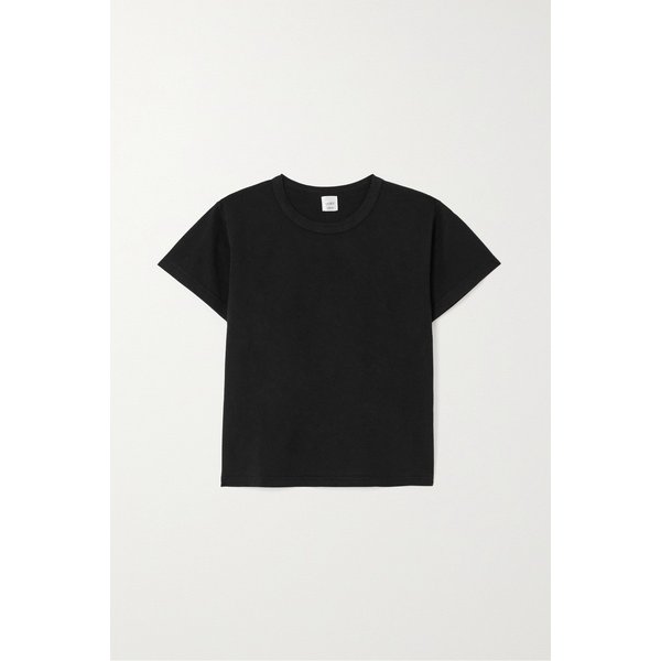 리셋 마고 코튼 저지 티셔츠 블랙 1647597320513649