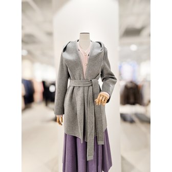 아이잗컬렉션 [파주점] [더아이잗컬렉션]울 캐시미어 숄 후드 핸드메이드 코트 CRCA0CTM31