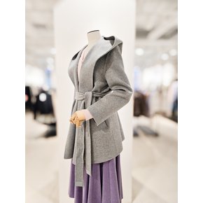 [파주점] [더아이잗컬렉션]울 캐시미어 숄 후드 핸드메이드 코트 CRCA0CTM31