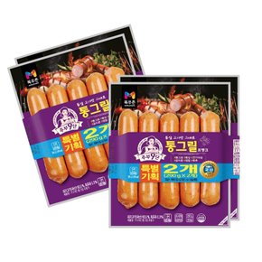 목우촌 주부9단 통그릴 프랑크 290g x2 2개