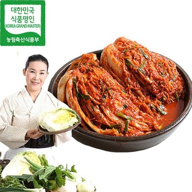 대한민국 식품명인 유정임 프리미엄 포기김치 10kg