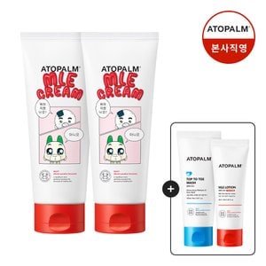 아토팜 [1+1] MLE크림200ml 양파쿵야 한정판 [GIFT] 엠엘이로션 60ml +탑투토워시 100ml