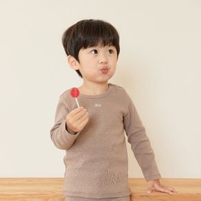 [디어베이비 ]디어쫀쫀솔리드실내복(BROWN)_57R057604