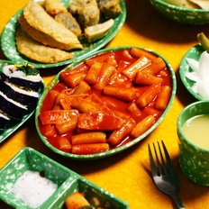 추억의 떡볶이 접시 레트로 옛날 그릇 간장종지 1P