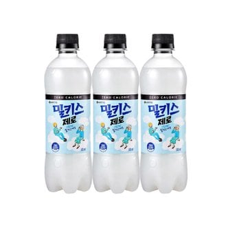  롯데칠성 밀키스 제로 500ml 24펫