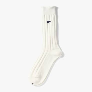 샌프란시스코마켓 PILGRIM SURF SUPPLY/필그림 서프 서플라이/PANNANT CREW SOCKS/화이트양말/WHITE/PLE2M80005A00