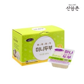 생명물두부 하루한끼 미니두부, 120g, 6개