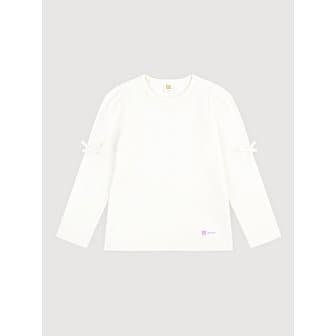 헤이미니 러블리쁘띠리본골지티셔츠