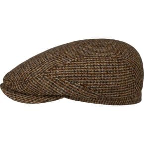 미국 스탯슨 플랫캡 헌팅캡 Stetson Brayton Harris Tweed Driver Flat Cap Men Made in Germany