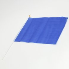 응원깃발 소형 40x30 (블루)