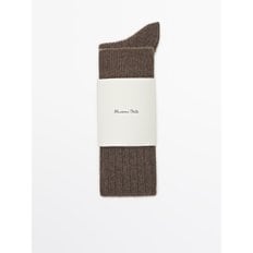 Long socks with wool and cashmere 07201695830