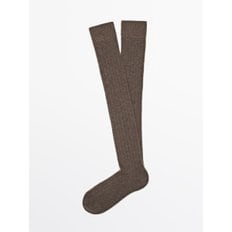 Long socks with wool and cashmere 07201695830