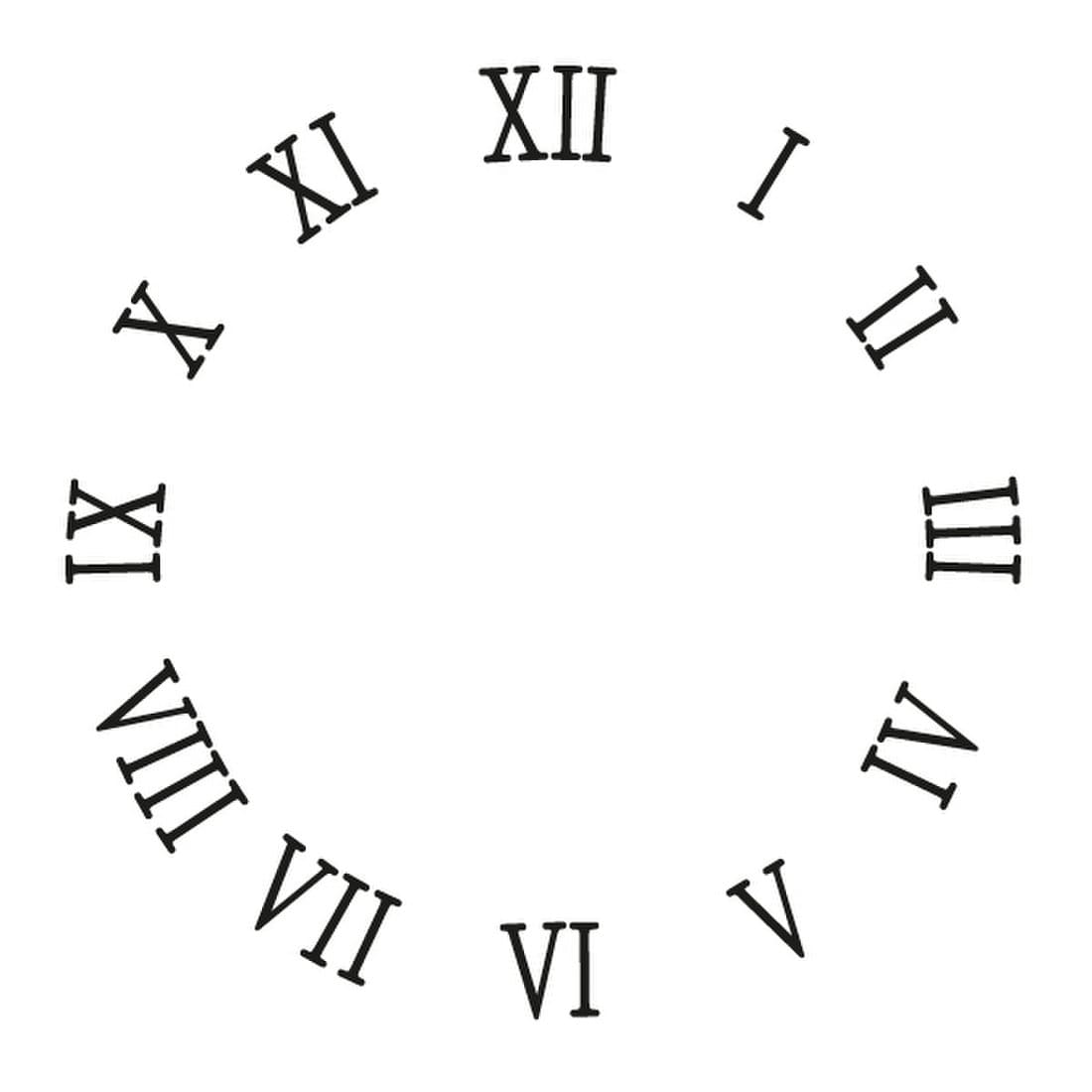 스텐실 도안(St-5044) 로마숫자 시계-대문닷컴, 신세계적 쇼핑포털 Ssg.Com