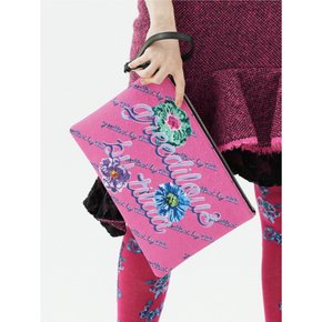 By Tilda 3 Flowers Clutch