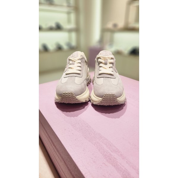[여주점] 바바라 여성 소가죽 키높이 캐주얼 스니커즈 AAH604PR