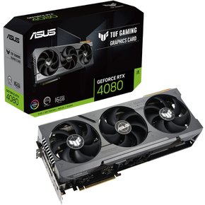 아수스 TUF 게이밍 지포스 RTX 4080 16GB GDDR6X TUF-RTX4080-16G-GAMING 비디오 카드 일본