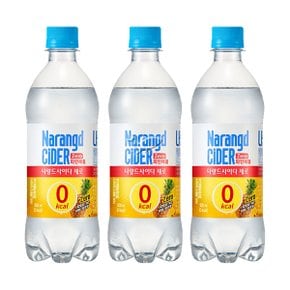 나랑드사이다 파인애플 500ml/ 12개