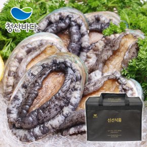 [선물세트][청산바다]완도활전복 대복 9-10미 1.5kg(약 14-15마리) +고급가방포장