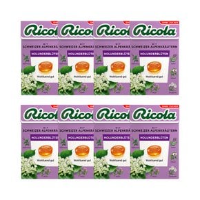 Ricola 리콜라 엘더플라워 무설탕 허브 캔디 50g 8개