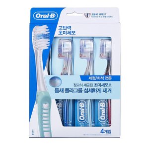 Oralb 오랄비 초미세모 틈새케어 4입