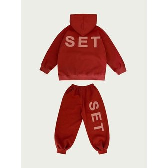 미니피에스마켓 25FW SET SET SET 후디 셋업(BRICK)