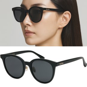 선글라스 MM0108K 01A 블랙 라운드 뿔테 모던 심플 명품 패션 아시안핏