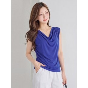 여신 카울넥 민소매 티셔츠_M2605TS050B
