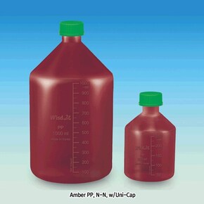 [WISD] PP 세구 랩 바틀(Leak-Proof) 250/50ml Ø65xH136mm GL25 갈색 10개입 DH.Bot3187.2