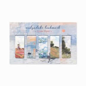 마그네틱 북마크 - 모네 5P