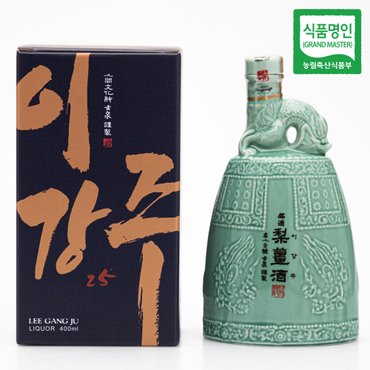  조선3대명주 조정형명인 전주이강주 25도 400ml 도자기