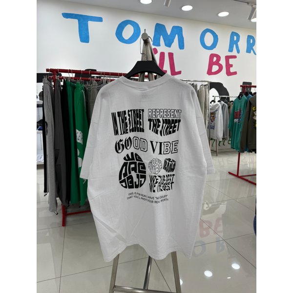 [여주점] 도형레터링반팔,JGZK10206