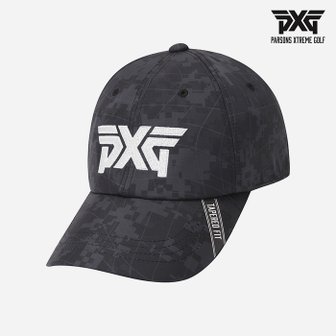  [카네정품]2023 PXG 카모 패턴 캡(CAMO PATTERN CAP) 골프모자[블랙][남여공용][테이퍼드 핏]