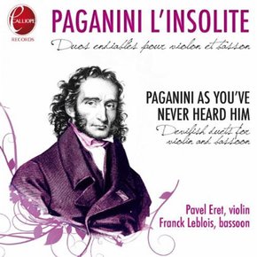 NICOLO PAGANINI/ DAVID W SOLOMONS/ JEAN-RENE COMBES-DAMIENS - DUOS ENDIABLES POUR VIOLON E