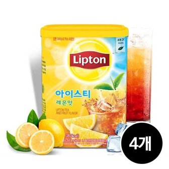 립톤 아이스티 분말 레몬, 770g, 4개