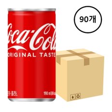 코카콜라 coke 190ml x 90캔 박스 대용량