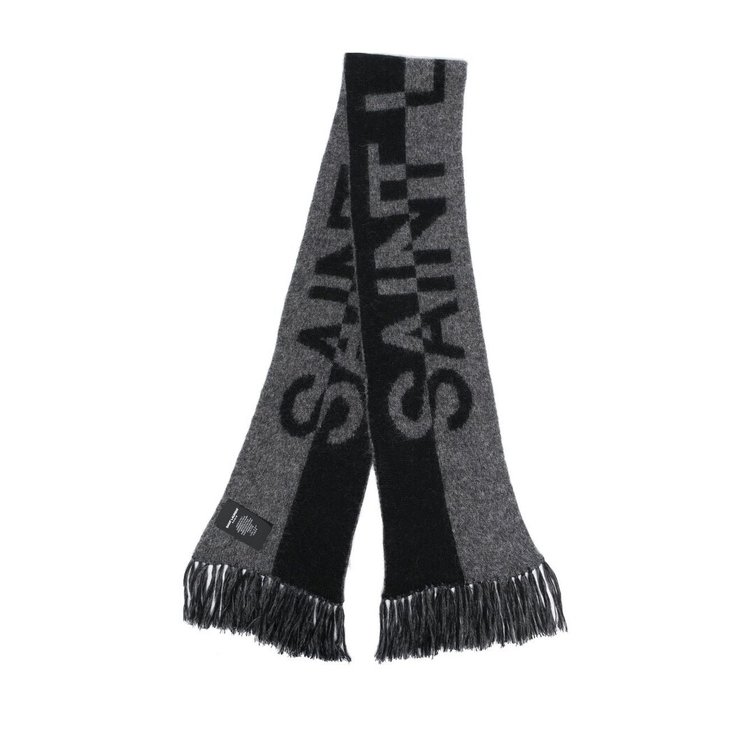 Saint Laurent FW22 Saint Laurent Scarfs Black Scarf