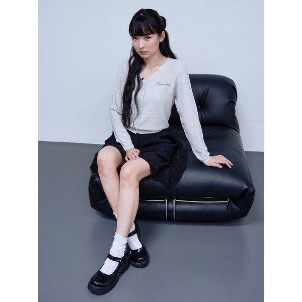 V-Neck Button Cardigan (3colors)