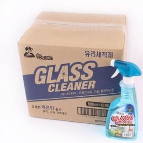 사무실청소 레몬향 산도깨비 유리세척제600ml