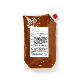 행복한맛남 탄두리소스 2kg 간편식 인도치커리 인도식소스 풍미