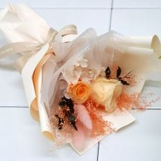 오너클랜 미니꽃다발 중 시들지않는꽃 보존화 프리저브드장미
