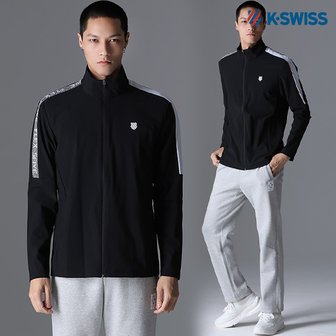 케이스위스 [케이스위스K-SWISS] 트리코트 배색 집업 자켓