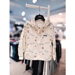 곰 전판 셋업 바람막이 점퍼 KP2JPU255 LY